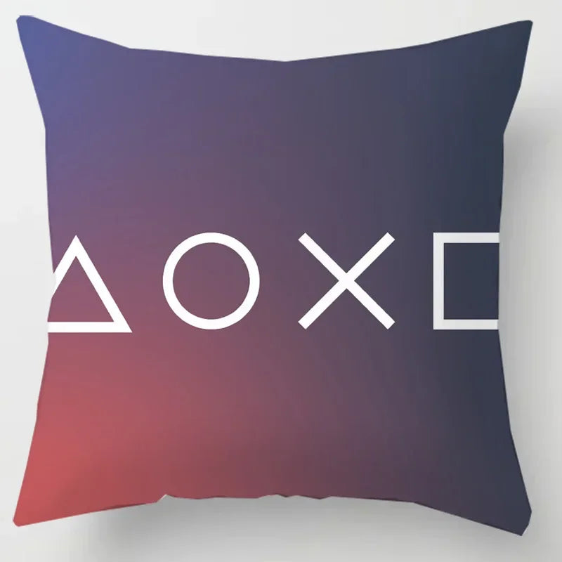 45x45cm TV Game Fan Style Square Pillowcase Home Decor Cushion Cover Anime New Design Printed