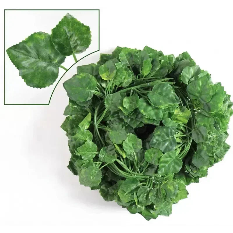 Artificial Green Ivy Leaf Rattan Creeper Leaves Vine Hanging