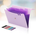 Expanding Accordion File Organizer, 7 Pockets, A4 Size
