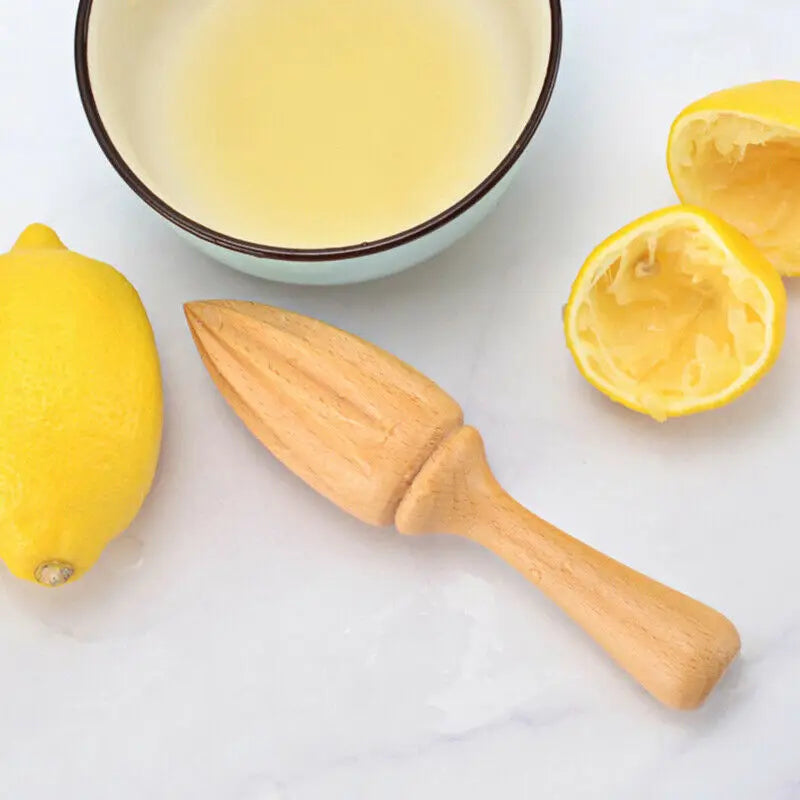 Creative Wooden Fruit Juicer Orange Lemon Squeezer Mini Hand Press Manual Squeezer Extractor Exprimidor Ten-corner Design Juicer