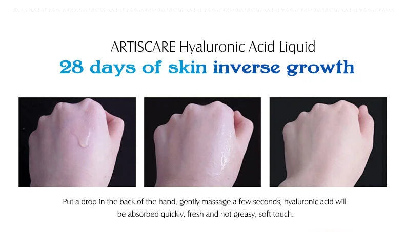 ARTISCARE Hyaluronic Acid Face Serum 5pcs for Moisturizing and  Brighten Long-Lasting Hydrating Skin Care Essence