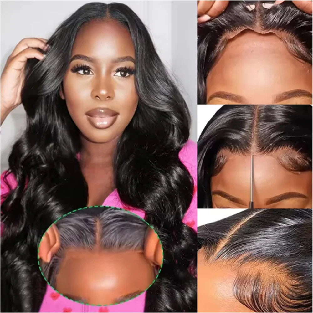 40-42 Inch Body Wave Human Hair Wig