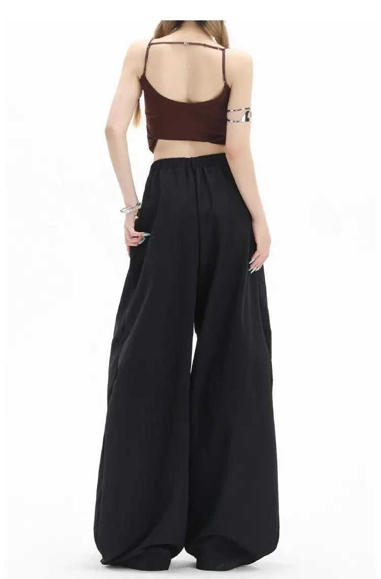 Y2K Cargo Pants for Women Streetwear Baggy Sweatpants Harajuku