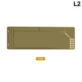 Gun Cleaning Mat Rifle Pistol Gun Mat With Magnetic Dots Non-Slip With Organizer Parts Tray Protective Workbench Mat