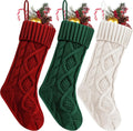Knitted Christmas Stockings,Soft Xmas Stockings,Christmas Hanging Socks,Christmas Tree Decoration for Christmas Party