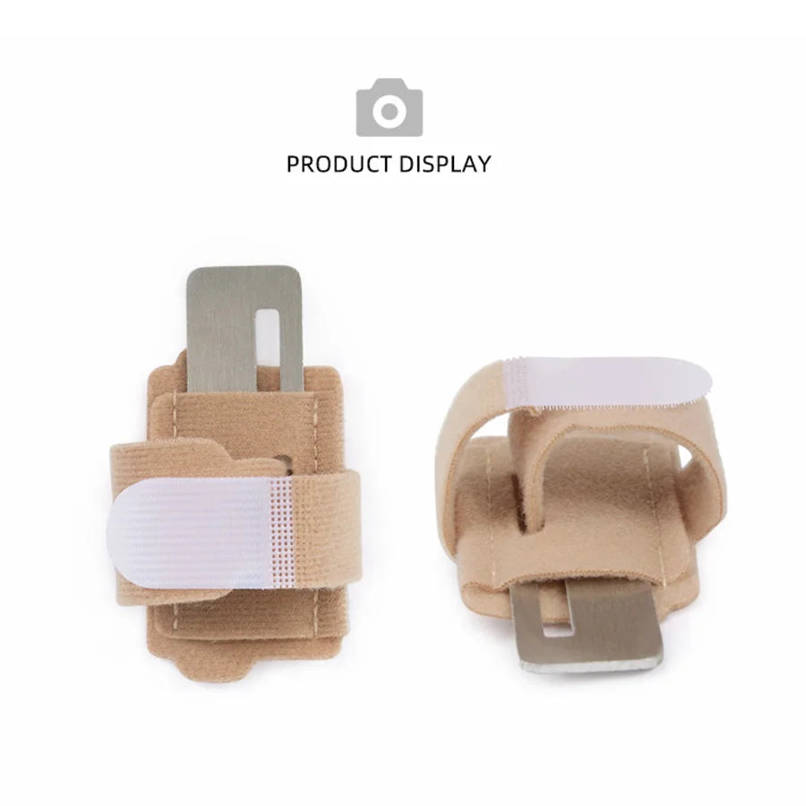 Hammer Toe Straightener Toe Splints Bandages for Correcting Hammertoe Crooked & Overlapping Toes Protector