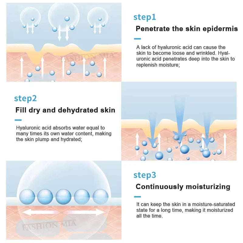 Korea 5ml Facial Hyaluronic Acid Serum Moisturizing Rejuvenating Essence Professional Skin Care Salon Cosmetics