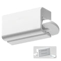 No Drill Wall Mounted Toothpaste Holder with Magnetic Sticker Bathroom Facial Cleanser Storage Rack  Toothpaste Squeezer