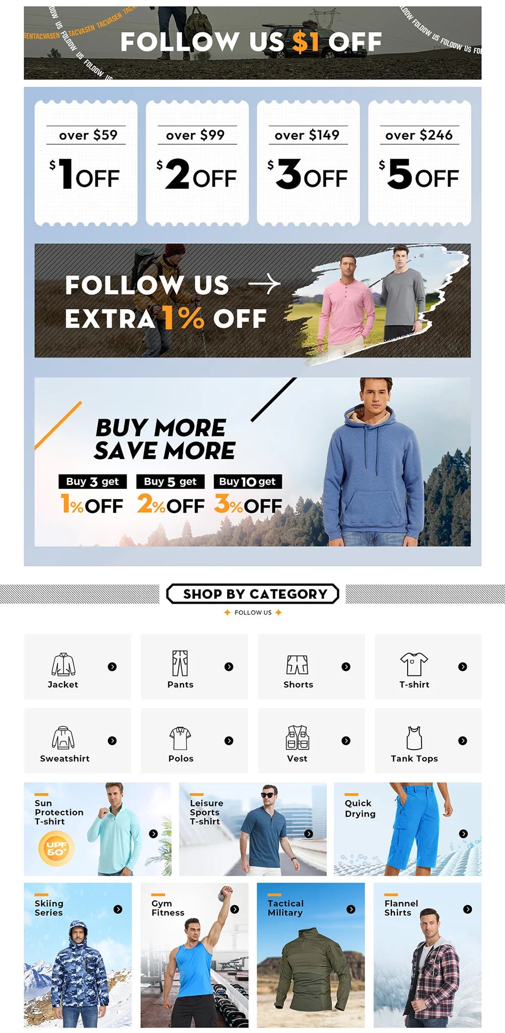 TACVASEN Men's Quarter Zip Pullover Long Sleeve Thermal Fleece Sweater Lightweight Casual Golf Sweatshirt with Zipper Pocket