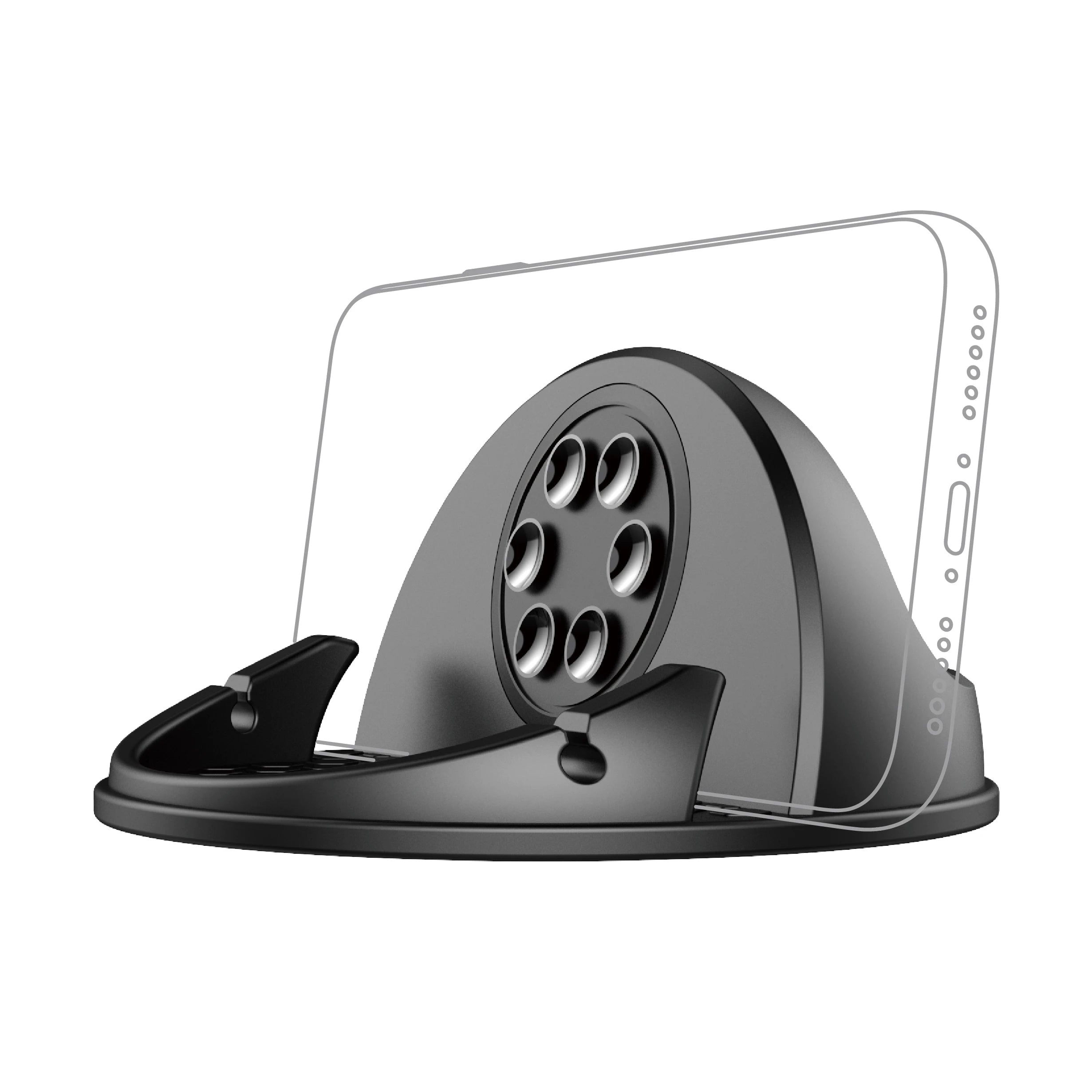 Car Phone Holder Wireless Charger Non-Slip,Mobile Phone Fast Wireless Charger for iPhone15W Wireless Car Charger Dashboard