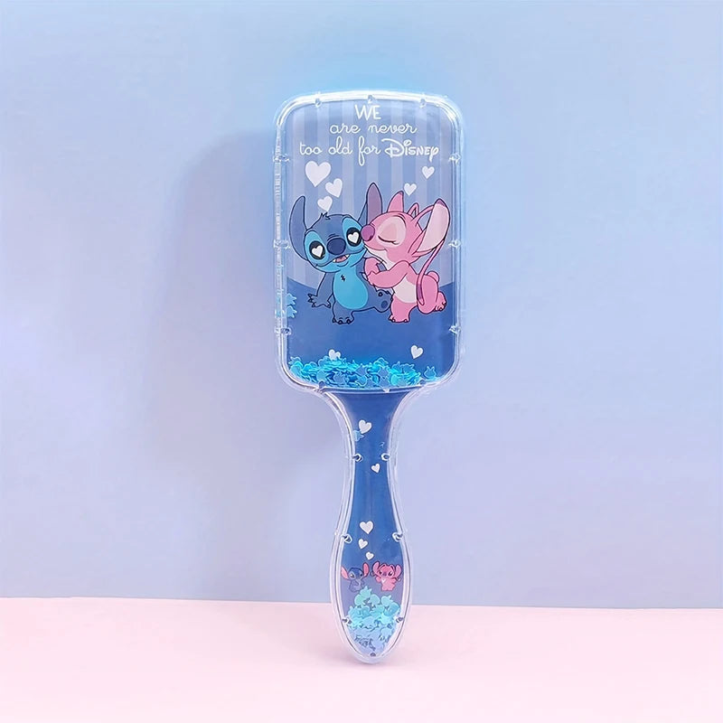 Cartoon Stitch Air Cushion Comb Anime Cute Household Items Kawaii Massage Comb Fashion Portable Hairdressing Comb Christmas Gift