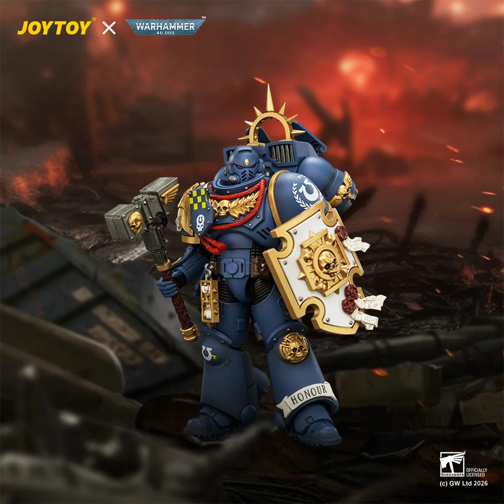 JOYTOY Warhammer 40K action figure 1/18 Ultramarines Captain with