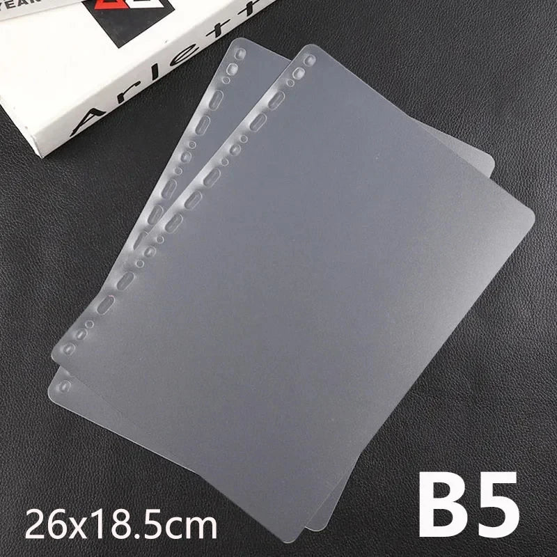 A4 B5 A5 A6 A7 2Pcs Loose-leaf Divider and