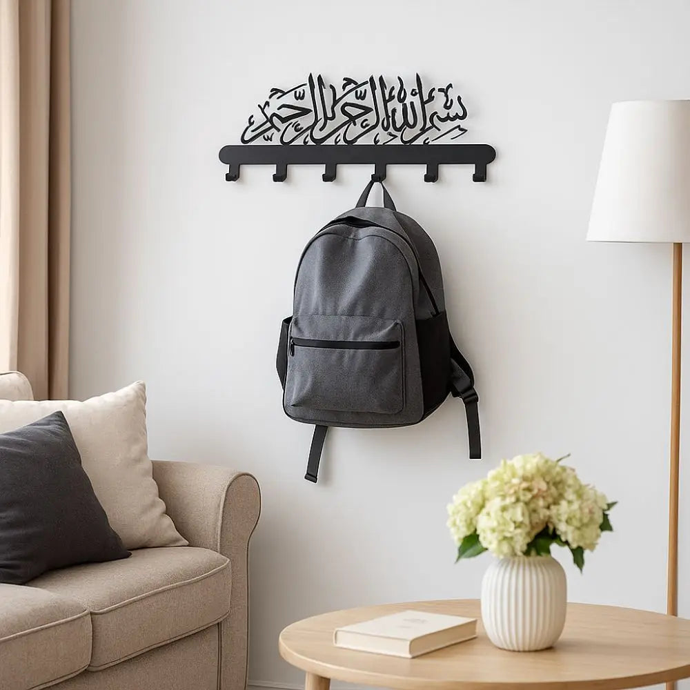Practical Rust-Resistant Wall-Mounted Keys Holder Durable Stylish Towel Coat Rack Decorative Towel Holder For Entryway