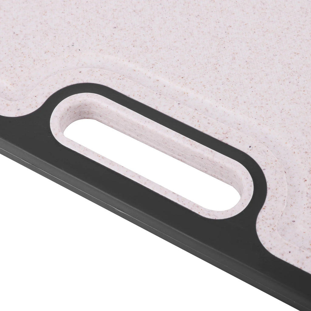 Double Sided Titanium Cutting Board for Kitchen Cutting Board for Double Sided Food Grade Pure Titanium Wheat Straw PP Easy to C