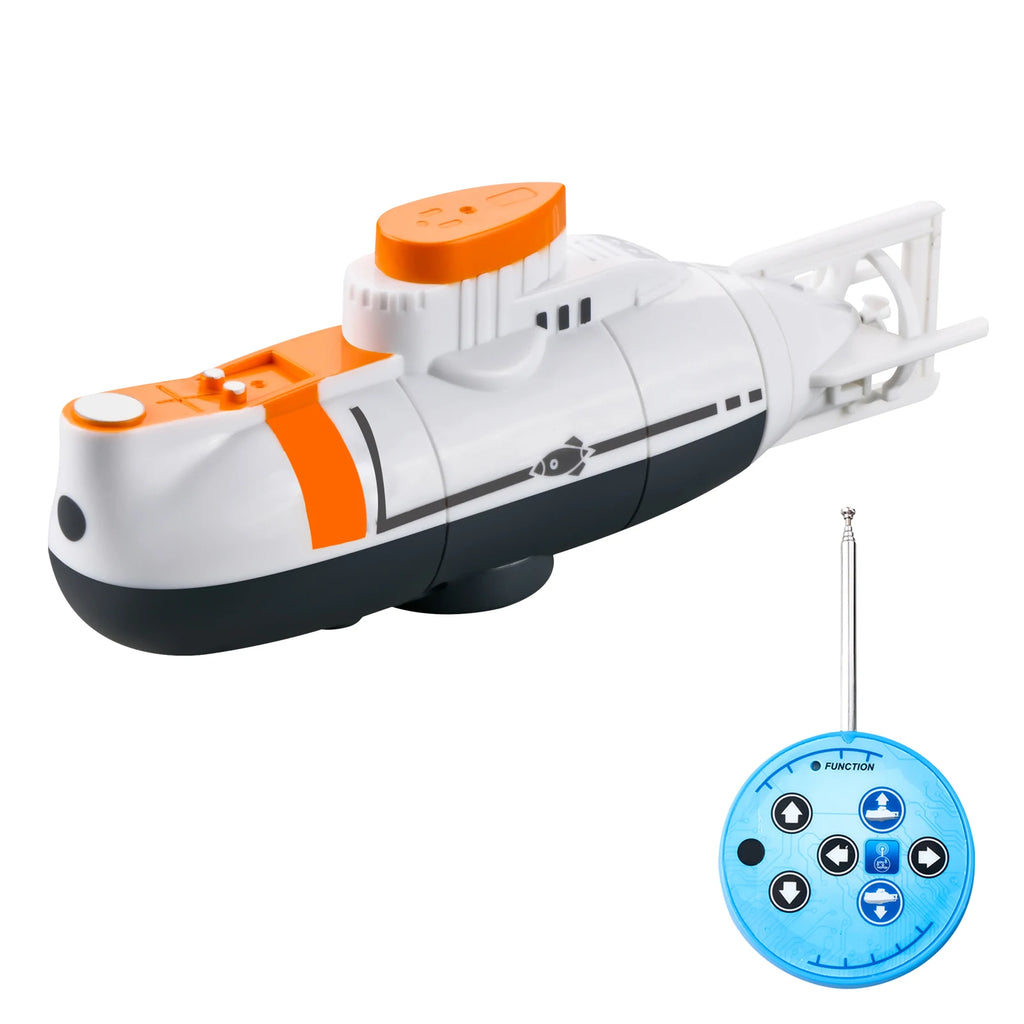 Mini RC Submarine 0.1m/s Speed Remote Control Boat Waterproof