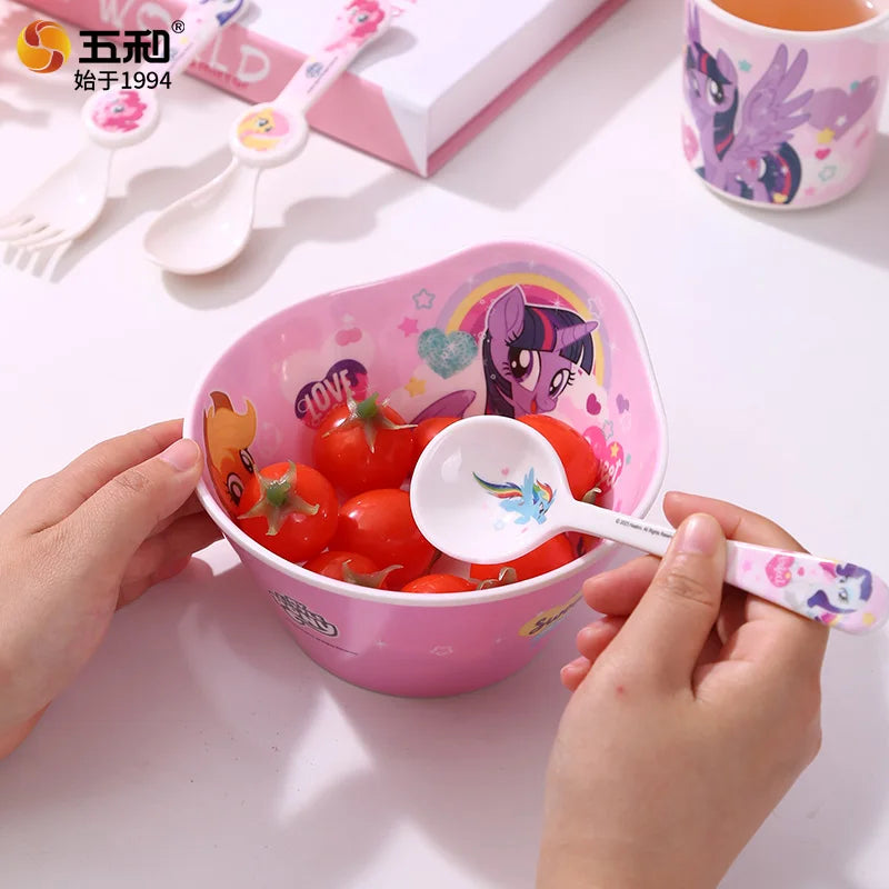 My Little Pony Kids Tableware Unbreakable Cartoon Children's