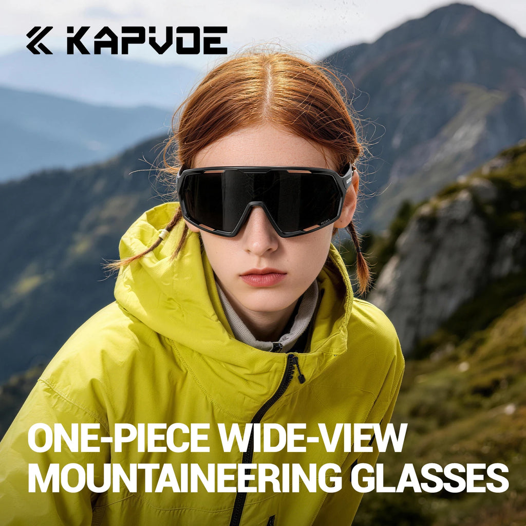 Kapvoe UV400 Photochromic Sunglasses on Sale Polarized Cycling Glasses