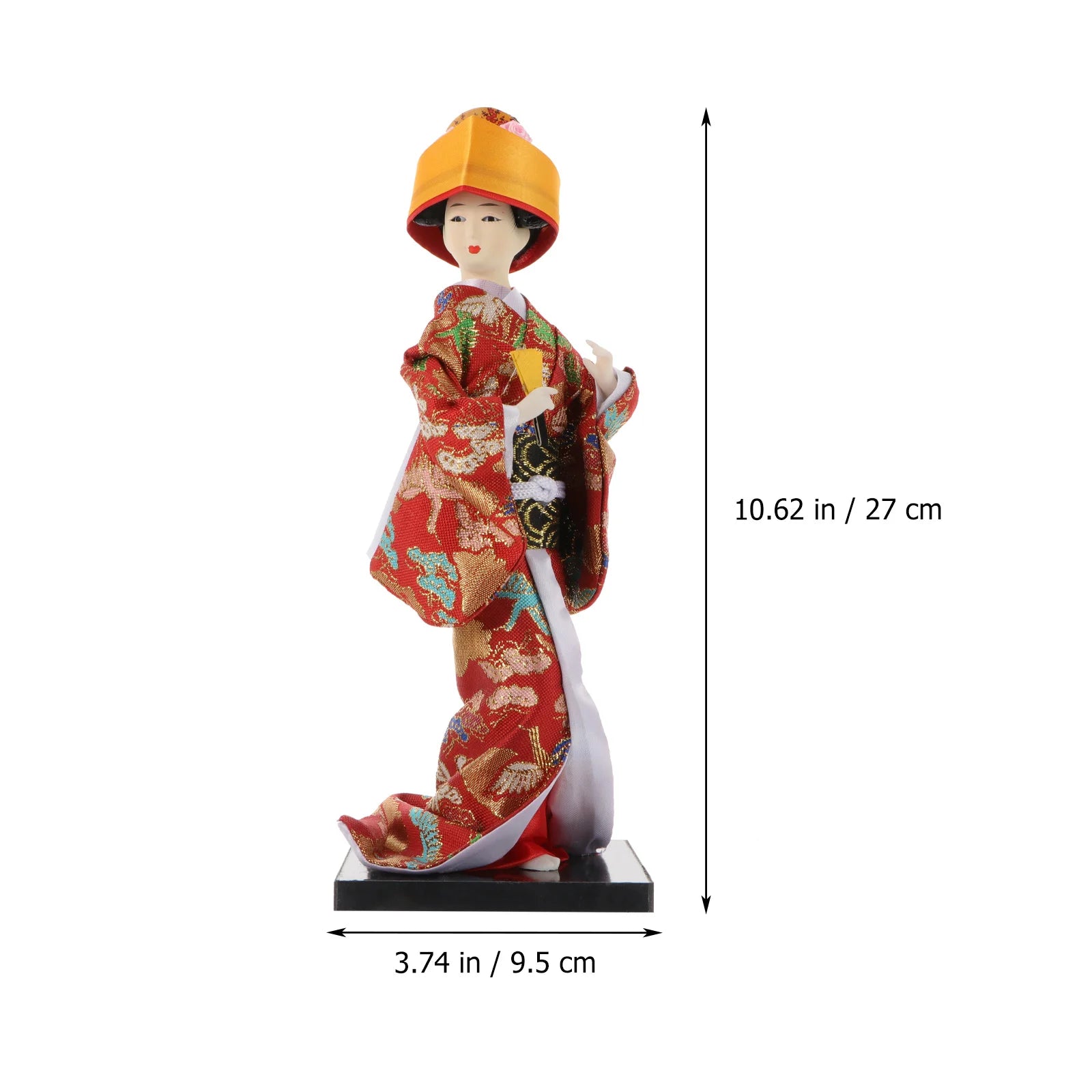 Kimono Beautiful Decoration Fabric Geisha Crafts Silk Desktop Ornament Cloth Tabletop Japanese Style Living Room