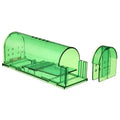 2PCS Plastic Mousetrap Bedroom Kitchen Warehouse Mousetrap With Handle Easily Catch Rats High Sensitive Pedal Trap