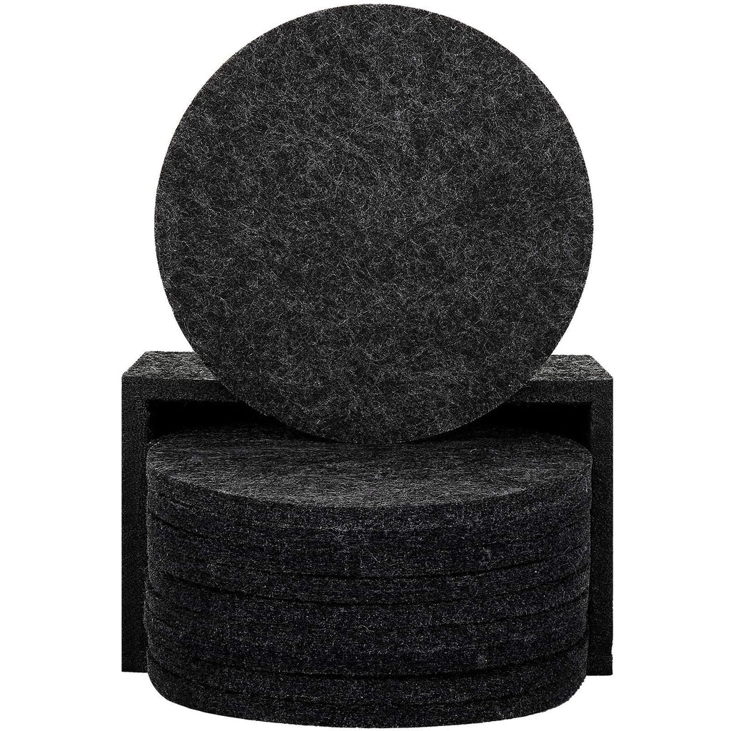 Round Felt Coaster Dining Table Protector Pad Heat Resistant Cup Mat Coffee Tea Hot Drink Mug Placemat Kitchen Accessories