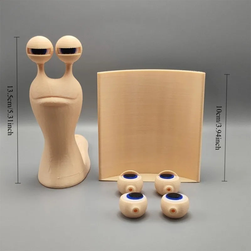 Cute Snail -Shaped Bathroom Tissue Holder Fun Desk Organizer Novelty Home Decor
