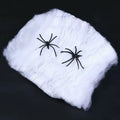 Stretchy Artificial Spider Web with Spider