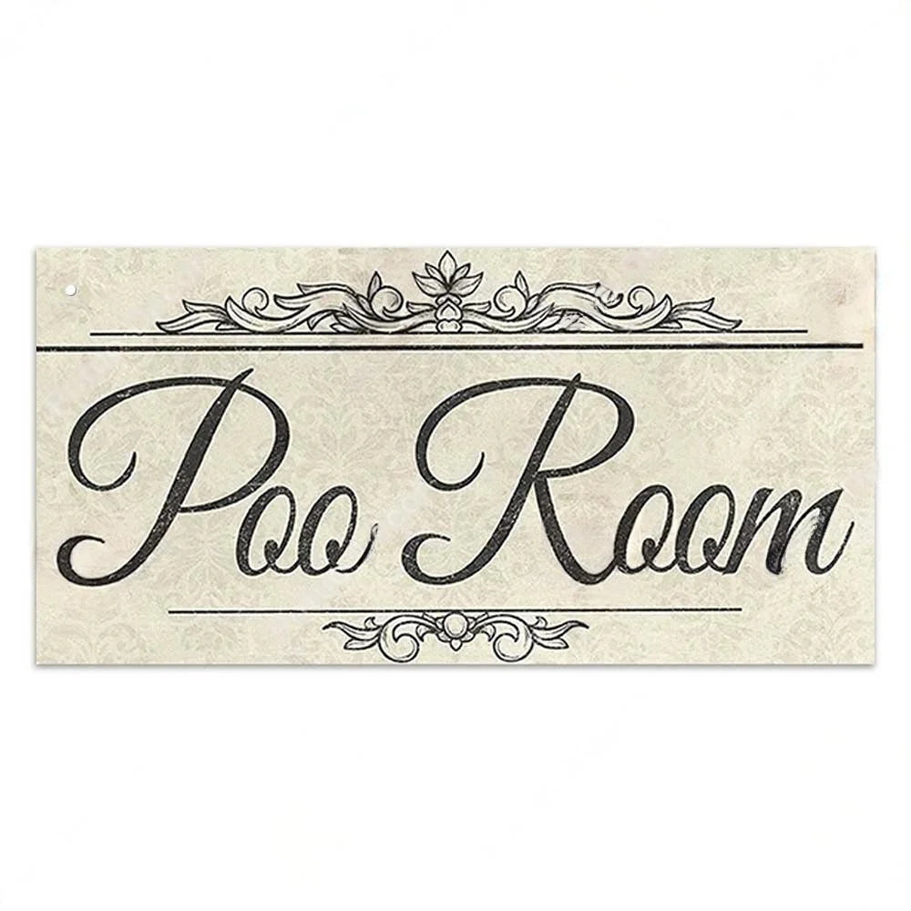 Home decor Toilet Signs Wooden Hanging Plaque Decorative Plaque for Toilet Door Hanging Sign Wood In Bar Pub Beach decor