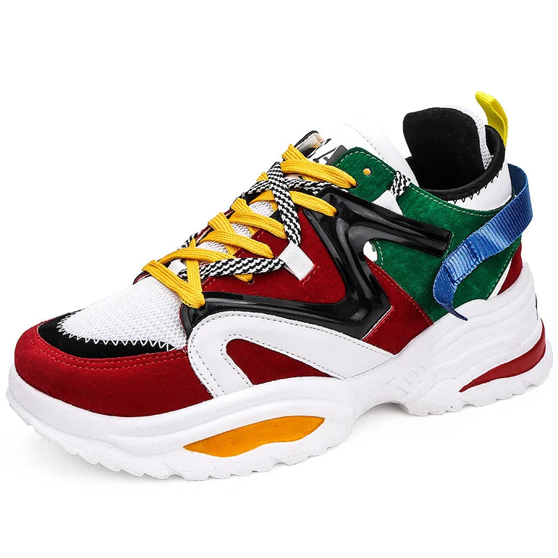 Customizable Stylish Women Running Shoes Increasing 6CM Sneakers