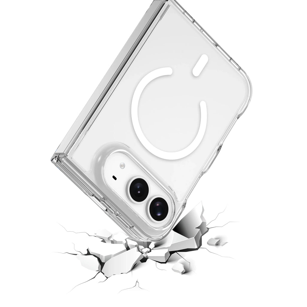 Cell Phone Accessories Anti-yellow Shockproof Clear Magnetic Case for