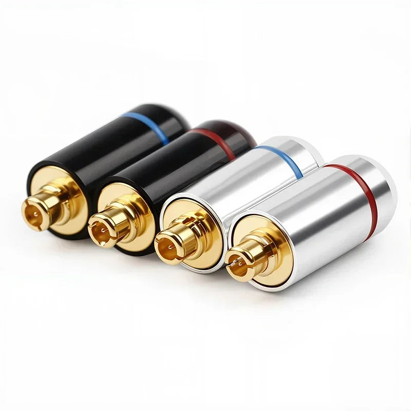 MMCX Connector Earphone Pin Plug Consumer Electronics DIY UE900 SE535 SE215 W10 W20 W30 Earphones Audio Jack Black Silver