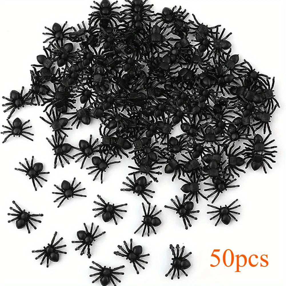 Realistic Spider Halloween Christmas Decoration