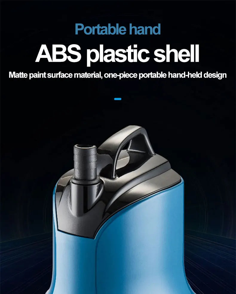 Submersible pump, low water level silent filtration circulation pump, small aquarium water pumping bottom suction pump