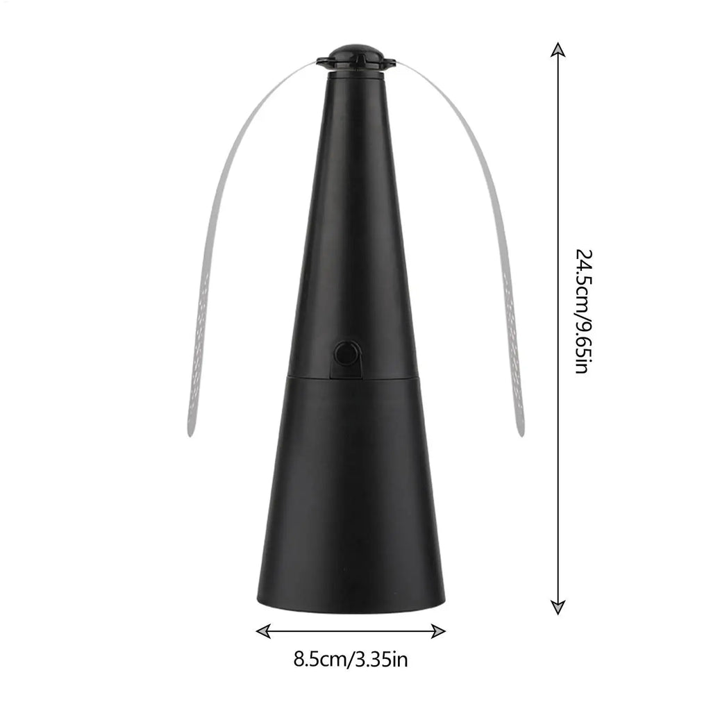 Automatic Mosquito Repellent Fan Fly Swatter Fan Portable Rechargeable Table Fly Fans Outdoor Kitchen Fly Repellent Fan