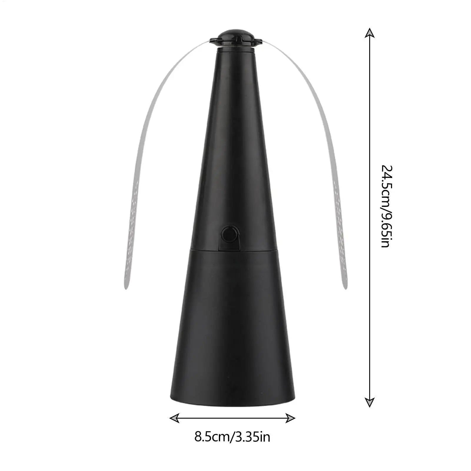 Automatic Mosquito Repellent Fan Fly Swatter Fan Portable Rechargeable Table Fly Fans Outdoor Kitchen Fly Repellent Fan