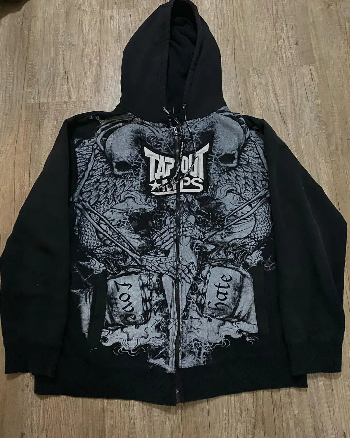 Woman Hoodie Goth Vintage Hoodies Y2K Grunge Graphic Long Sleeve Hooded Sweatshirt Harajuku Japanese Aesthetic Korean Korean