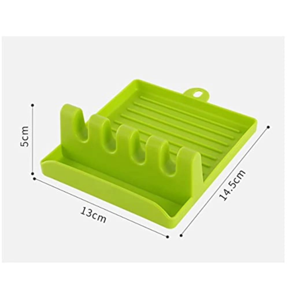 Kitchen Spatula Rack Pot Lid Rack Shelves Countertop Shovel