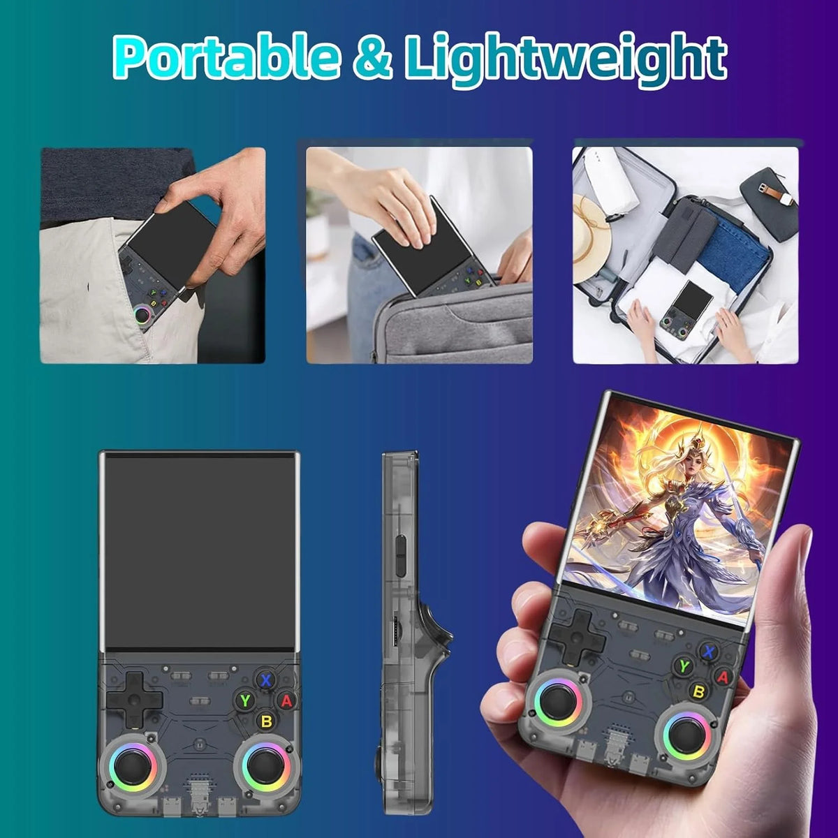 R36 Ultra Pocket Handheld Gaming Hardware