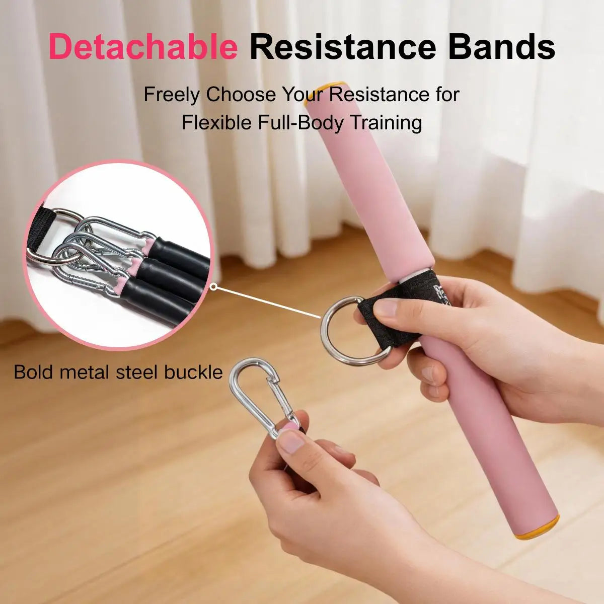 3 in 1 Multifunctional Pedal Resistance Band