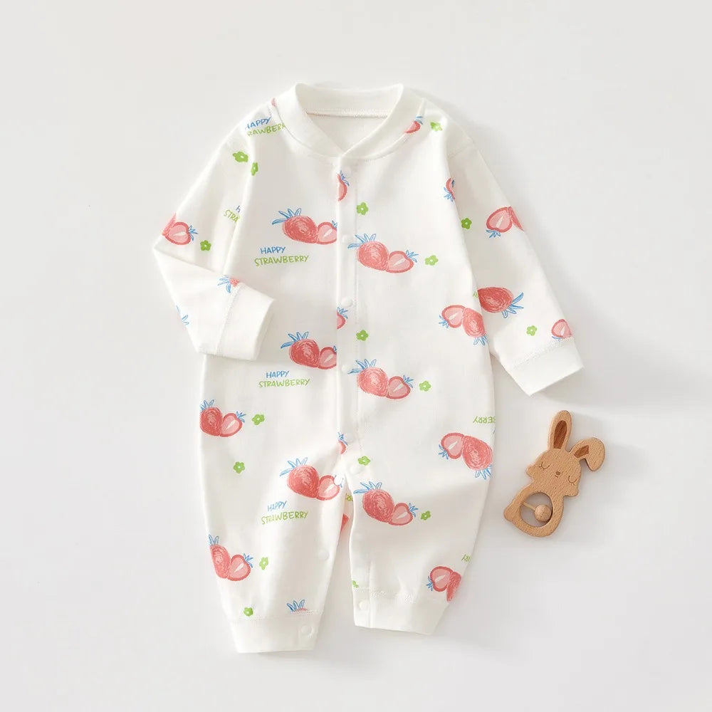 Aynigiell Spring &amp; Autumn 0-12 Months Baby Jumpsuits