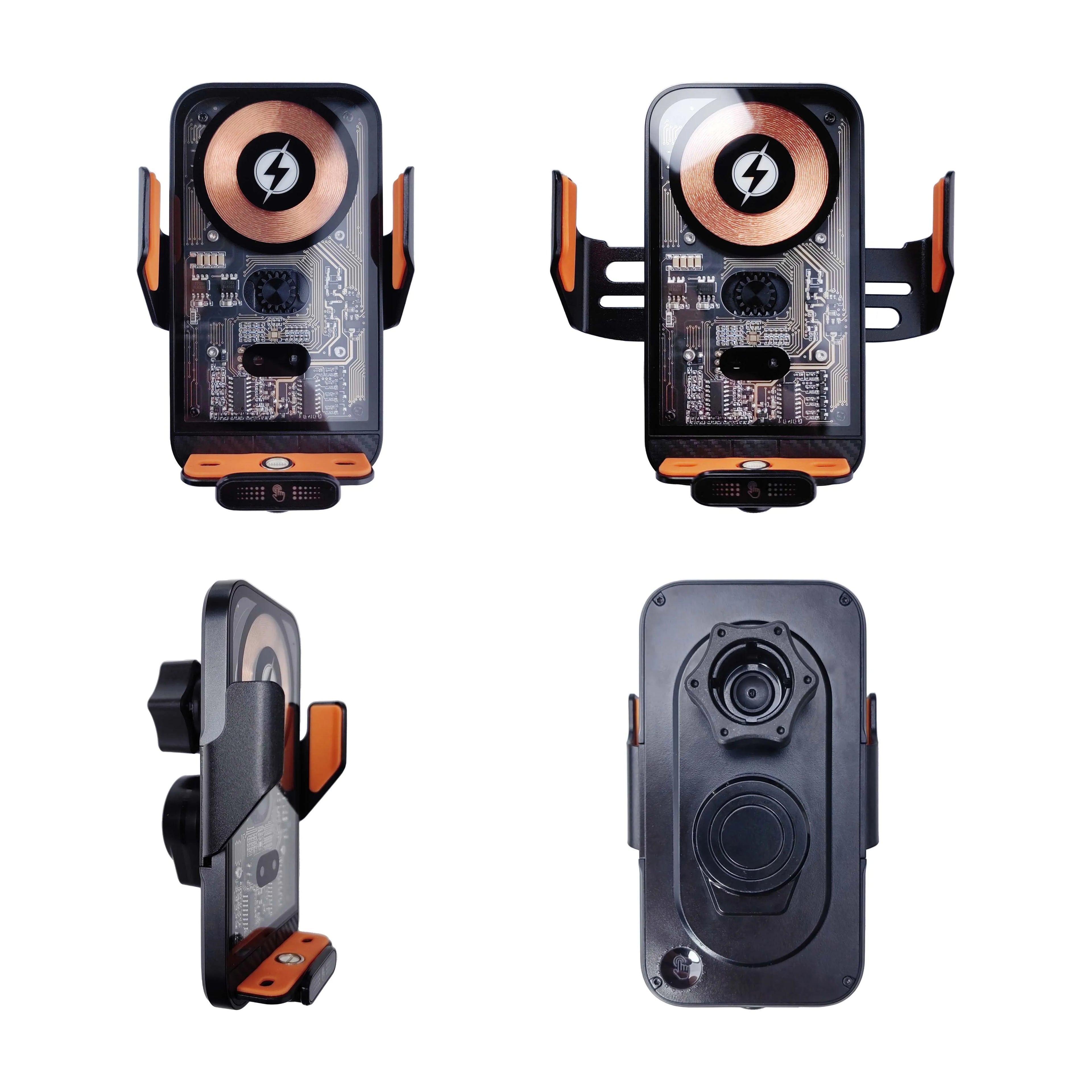 For AUDI Q3 2019 2020 2021 2022 -2024 Car Phone Mount Wireless Charger Special Mobile Phone Holder Fixed Stand Base Accessories