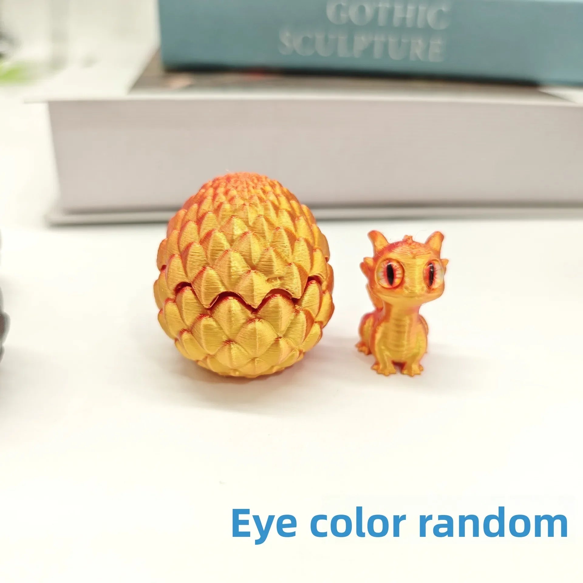 3D Printed Toys Mini Dragon Egg Set Creative Simulations Model Easter Home Decor Kids Gift Cute 3D Printing Design