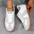 Fashion Leather Women's Casual Sneakers Breathable Woman Vulcanize Sport