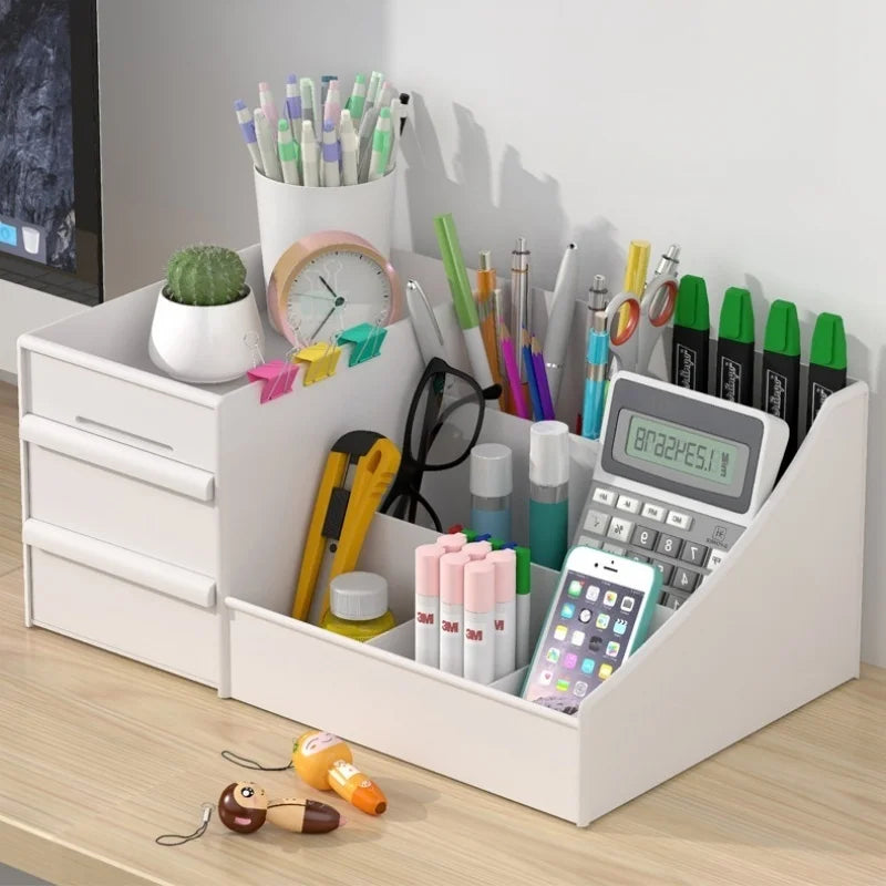 Desktop drawer style cosmetic storage box dressing table shelf file storage box