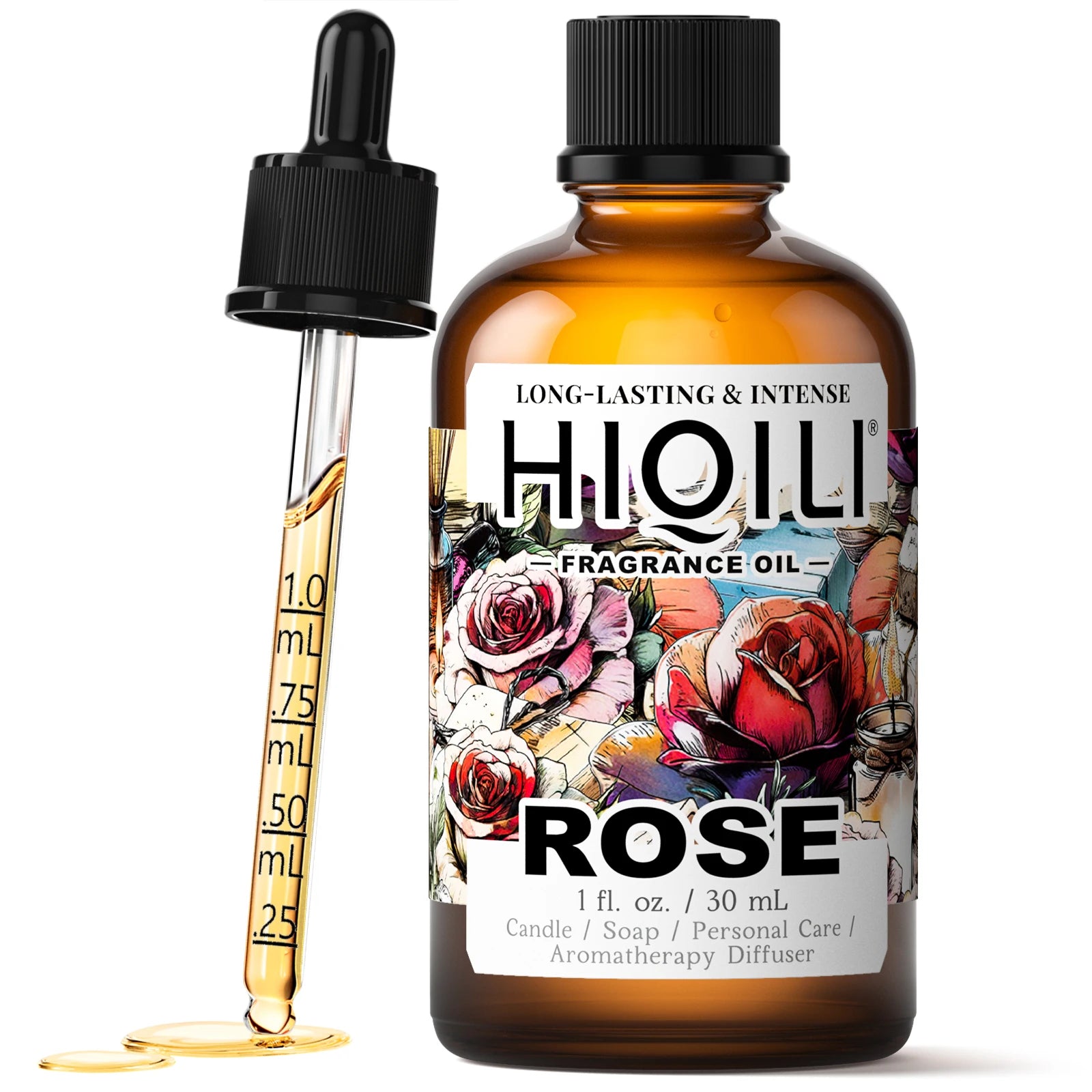 HIQILI Helichrysum Fragrance Essential Oil 30ml Aromatherapy Diffuser Skin Care Hair Perfume Oil Body Mist Moisturizer Gift