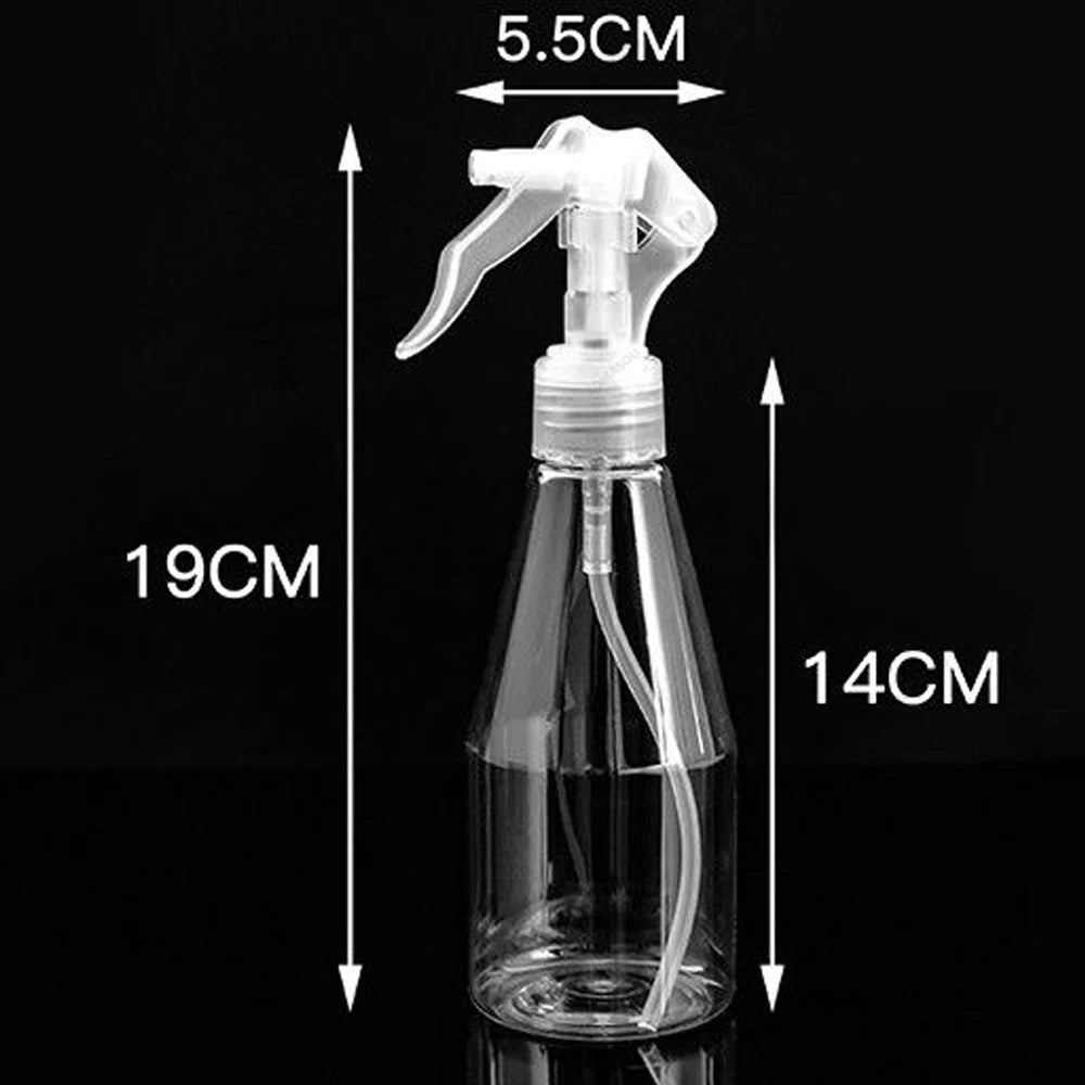 1-9Pcs 200ml Refillable Hand Trigger Spray Bottle Plastic Cleaning Trigger Spray Bottle Perfume Atomizer Kitchen Gardening Tools
