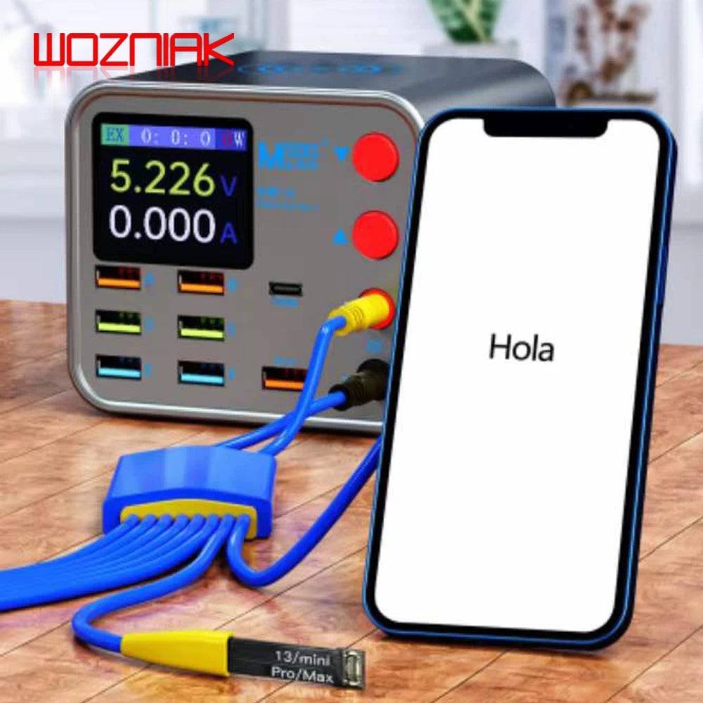 MAANT 8port USB PD Fast Charging Wireless Charger With Anti Short Circuit Repair Function Mobile Phone Power Cord Extension Port
