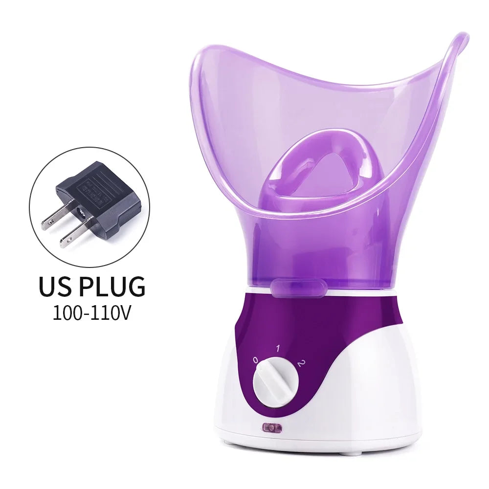 Face Steamer Machine Deep Hydration Clean Facial  Mist Steam Sprayer Anti Wrinkle Whitening Skin Vaporizer Skin Care Tools