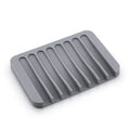 Silicone Self Draining Soap Dish Holder 1Pcs for Shower