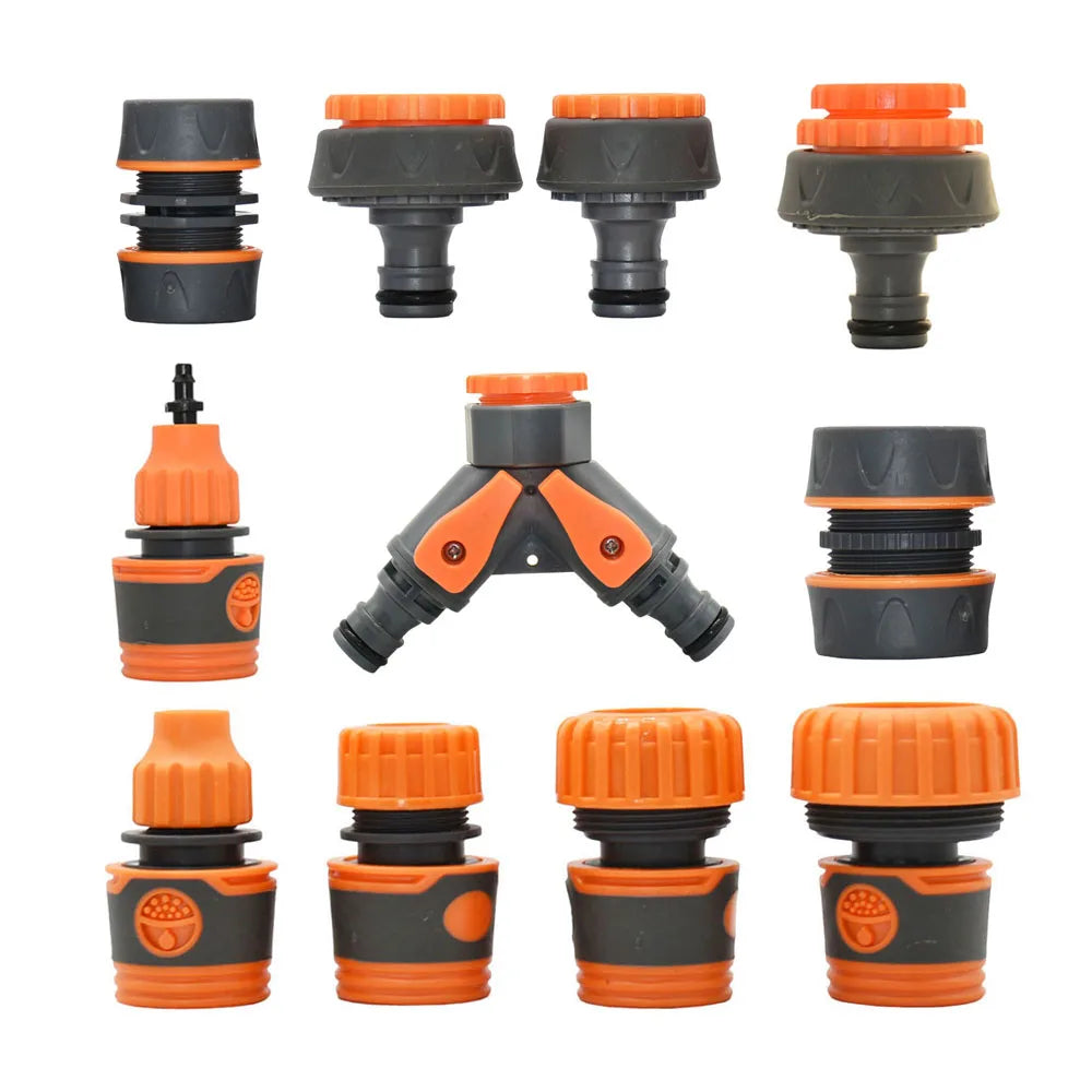 3/4 Male Female Tap Quick Connecter Nipple Garden Hose Thread Ball Valve Fittings Tubing Repair Watering Gun Adapter